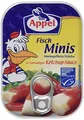 Produktbild: Appel Fisch-Minis - Zarte Heringsfilet-Stücke in mild gewürzter Ketchup-Sauce - MSC Zertifiziert - 12 x 100 g