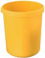 Produktbild: HAN 1834-15 Papierkorb 30 Liter, rund, 2 Griffmulden, extra stabil, gelb