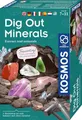 Produktbild: Kosmos 617202 Mineralien Ausgrabungs-Set, Grabe echte Mineralien selbst aus, mit Hammer und Meißel, 5 faszinierende Schmucksteine, Experimentierset für Kinder ab 7 Jahre, Mehrsprachig