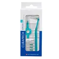 Produktbild: Curaprox CPS 06 Prime Start Interdentalbürsten-Set | Starter-Set mit 5 Bürsten | 2 verschiedene Halter | Türkis | 0,6 mm Durchmesser | 2,2 mm Reinigungsbereich | Swiss Made