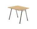 Produktbild: HAMMERBACHER Schreibtisch A-Line, manuell höhenverstellbar, horizontaler Kabelkanal