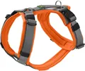 Produktbild: Hunter Geschirr Maldon Up mit Griff orange/grau, Größe: M / Breite: 2,5 cm