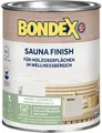 Produktbild: Bondex Sauna Finish in Weiß 1L | Wasser- und Schmutzabweisend | Mild | Natürlich