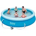 Produktbild: Petsafe - Bestway Pool Set 366x76cm Rund Swimmingpool Garten Baden Planschbecken
