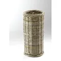 Produktbild: Schirmständer LOCKER, grau, B:56cm H:56cm T:56cm, Regenschirmständer, Schirmständer, rund, Ø 28 cm, aus Rattan