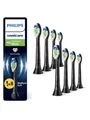 Produktbild: Philips Sonicare W2 Optimal White HX6068/88 Ersatzbürstenköpfe Schwarz 8er-Pack