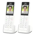 Produktbild: 2er Pack FRITZ!Fon X6 Weiß Schnurloses Telefon mit Farbdisplay