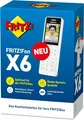 Produktbild: AVM FRITZ!Fon X6 weiß  DECT Schnurlos Telefon Farbdisplay HD Smart NEU OVP