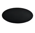 Produktbild: LebensWohnArt Tischplatte Glasplatte TERRY 30cm schwarz 8mm rund gehärtetes Glas Platzteller