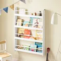 Produktbild: SoBuy Bücherregal Kinder Wandregal für Kinderzimmer Wand Regal KMB08-II-W