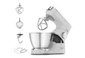 Produktbild: KENWOOD Küchenmaschine Titanium Chef Baker KVC65.001WH, 1200 W, 5 l Schüssel, weiß
