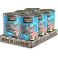 Produktbild: LEONARDO Kitten Katzenfutter Kitten, 6X 400 g getreidefreies Nassfutter für Kätzchen bis 1 Jahr, Alleinfuttermittel mit frischem Geflügel