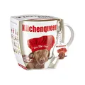 Produktbild: Ritzenhoff & Breker Jumbotasse mit Anhänger, Küchenqueen, 600 ml, Geschenkset mit Hund-Motiv