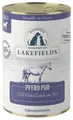 Produktbild: Lakefields Premium Hundefutter Nass | Pferd pur 100% | 400g | Reines Muskelfleisch | Pferdefleisch aus artgerechter Tierhaltung | Hypoallergenes Nassfutter für Hunde | Regional & Getreidefrei
