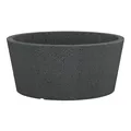 Produktbild: Scheurich Pflanzgefäß 'C-Cone', stony black, ca. Ø 39 x H 18 cm