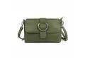 Produktbild: ITALYSHOP24 Schultertasche MADE IN ITALY Damen Leder Tasche Umhängetasche Cross Over Body Clutch, Messenger Bag Brusttasche Hüfttasche Freizeit Abendtasche Smartphone
