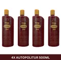 Produktbild: 4x500ml CarBRIGHT Classic Autopolitur Motorrad Politur Lackreiniger Versiegelung