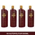 Produktbild: 4x 500ml CarBRIGHT Autopolitur Classic Politur Lackreiniger Pflege Versiegelung