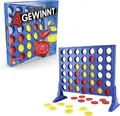 Produktbild: Hasbro 4 gewinnt, Strategiespiel für 2 Spieler, 4 gewinnt Rasterwand, 4 in Einer