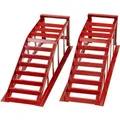 Produktbild: Dema - 2x Stahl Pkw Kfz Auto Auffahrrampen Auffahrböcke Auffahrkeil Paar Bis 2000kg 2t