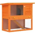 Produktbild: Kaninchenstall Kleintierhaus Hasenstall 1 Tür Holz