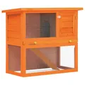 Produktbild: vidaXL Holz Kaninchenstall 1 Tür Hasenstall Kaninchenkäfig Kleintierstall
