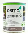 Produktbild: Osmo Terrassen Öl Pflegeöl Holzpflege Terrasse seidenmatt / 019 Grau - 0,75 L