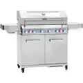 Produktbild: TAINO PLATINUM YAMARA 6+2 Gasgrill Edelstahl 6 Brenner Sear-Burner Backburner