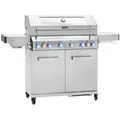 Produktbild: Taino Gasgrill, Silber, Metall, 159x117x55 cm, Grills & Outdoor-Küchen, Gasgrills