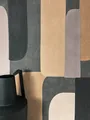 Produktbild: Tapete Vliestapete Braun Grafik Muster Formen Mustertapete Abstrakt