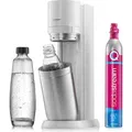 Produktbild: SodaStream Wassersprudler Duo Vorteilspack inkl. 2 Flaschen und Quick Connect Zylinder, Weiß - Weiß