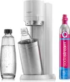 Produktbild: SodaStream Wassersprudler Duo Vorteilspack inkl. 2 Flaschen und Quick Connect Zylinder, Weiß