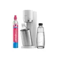Produktbild: SodaStream Wassersprudler Duo mit CO2-Zylinder, 1x 1L Glasflasche und 1x 1L spülmaschinenfeste Kunststoff-Flasche, Höhe: 44cm