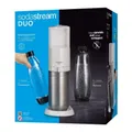 Produktbild: SodaStream DUO Edelstahl, Weiß