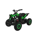 Produktbild: Actionbikes Motors Elektro-Kinderquad Reneblade, Mini-Quad mit 1000 Watt, Federung, Scheibenbremsen, drosselbar, LEDs (Classic, Schwarz/Grün)