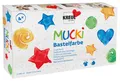 Produktbild: MUCKI Bastelfarben, 6er Set, à 80ml