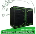 Produktbild: Kingpower Gewächshaus Grow Box Gewächshaus Zuchtzelt Growschrank Zuchtschrank 240x120x200 cm