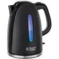 Produktbild: Russell Hobbs Wasserkocher Textures Plus 22591-70, Schwarz, Kunststoff, 1.7 L, 16.0x23.8x20.8 cm, Küchengeräte, Wasserkocher