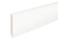 Produktbild: Neuhofer Fußleiste 196 cm x 60 x 10 mm weiß