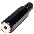 Produktbild: kenable 2,5 mm Mono Klinkenstecker Buchse Löten Anschluss Für 6 mm Audio Kabel