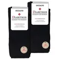 Produktbild: OCCULTO Basicsocken Herren Diabetikersocken 10er Pack (Modell: Goetz) (10-Paar) schwarz 39-42