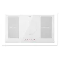 Produktbild: Klarstein Induktionskochfeld, Glaskeramik Kochfeld, Induktionskochfeld mit 5 Platten, Einbau-Induktionskochfeld mit Touch-Display, Digitalanzeige und Timer-Funktion, Schnelles Aufheizen, 9300 Watt