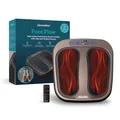 Produktbild: Homedics Foot Flow Mobility Booster Vibrationsmassagegerät - Vibrierendes Fußmassagegerät mit wohltuender Wärme, 20 Intensitäten und 3 Modi, Fördert die Durchblutung und revitalisiert müde Muskeln