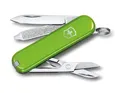 Produktbild: Victorinox Schweizer Taschenmesser, Klein, Classic SD, Multitool, Swiss Army Knife, Geschenk, 7 Funktionen, Klinge, Nagelfeile, Hellgrün