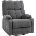 Produktbild: Homcom Relaxsessel, Dunkelgrau, Textil, 1-Sitzer, Füllung: Polyester,Taschenfederkern, 96x108x88 cm, Wohnzimmer, Sessel, Relaxsessel