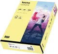 Produktbild: inapa farbiges Druckerpapier buntes Papier tecno Colors 120g A4 250 Bl. hellgelb