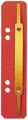 Produktbild: LEITZ ACCO Brands Heftstreifen Karton 35x158mm rot Leitz (3701-00-25) 1053236-RO
