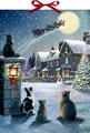 Produktbild: Wand-Adventskalender - Katzen-Weihnacht | Simon Treadwell | Katzen-Weihnacht