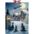 Produktbild: Katzen-Weihnacht, Wand-Adventskalender