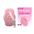 Produktbild: Foamie Festes Shampoo STRENGTH mit Niacinamid, Shampoo Volumen für Feines & Dünnes Haar, Niacin & Reisextrakte für intensiven Schutz & Kräftigung, 80g